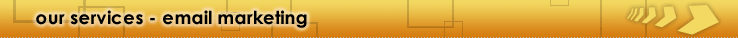 our services - email marketing